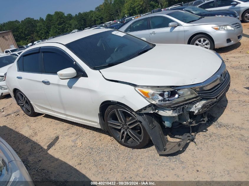 1HGCR2F11HA142153 2017 HONDA ACCORD - Image 1