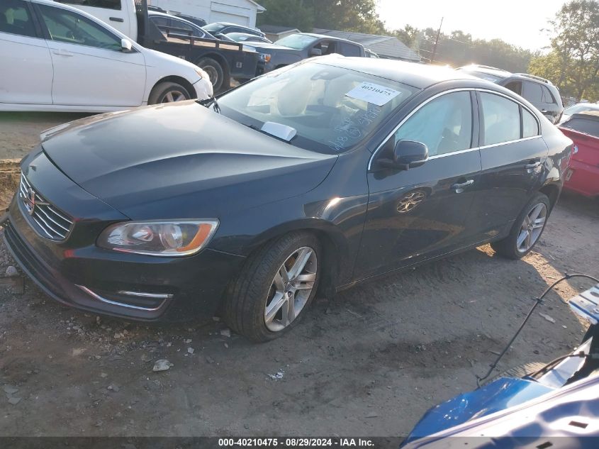 VIN YV1612TB6F2304361 2015 Volvo S60, T5 Premier no.2