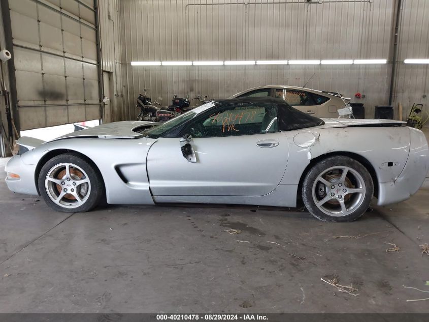 2001 Chevrolet Corvette VIN: 1G1YY32G415107427 Lot: 40210478