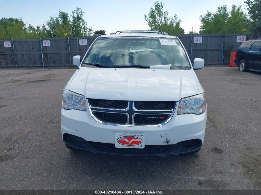 2014 Dodge Grand Caravan Sxt VIN: 2C4RDGCG0ER123100 Lot: 40210484