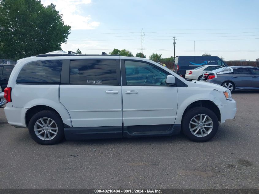 2014 Dodge Grand Caravan Sxt VIN: 2C4RDGCG0ER123100 Lot: 40210484