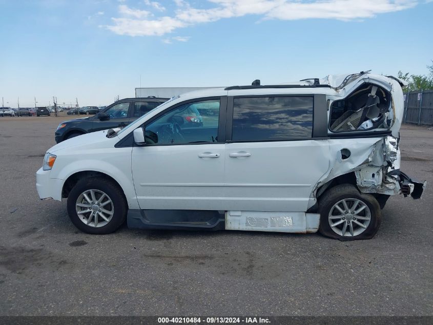 2014 Dodge Grand Caravan Sxt VIN: 2C4RDGCG0ER123100 Lot: 40210484