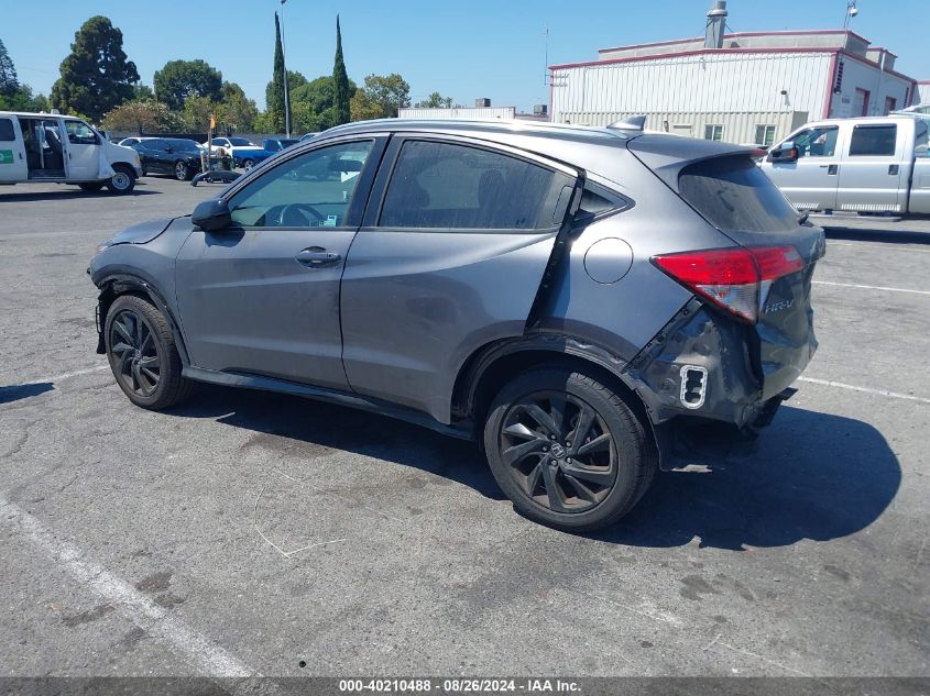 2021 Honda Hr-V 2Wd Sport VIN: 3CZRU5H1XMM715676 Lot: 40210488