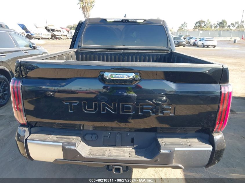 2022 Toyota Tundra Limited VIN: 5TFJA5ABXNX006191 Lot: 40210511