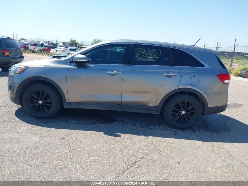 2018 Kia Sorento 2.4L L VIN: 5XYPG4A33JG428229 Lot: 40210515