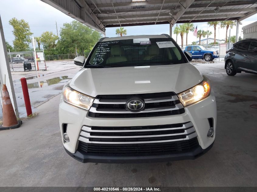 2019 Toyota Highlander Xle VIN: 5TDKZRFHXKS563024 Lot: 40210546