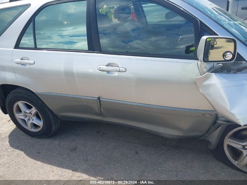 2002 Lexus Rx 300 VIN: JTJGF10U720120125 Lot: 40210573