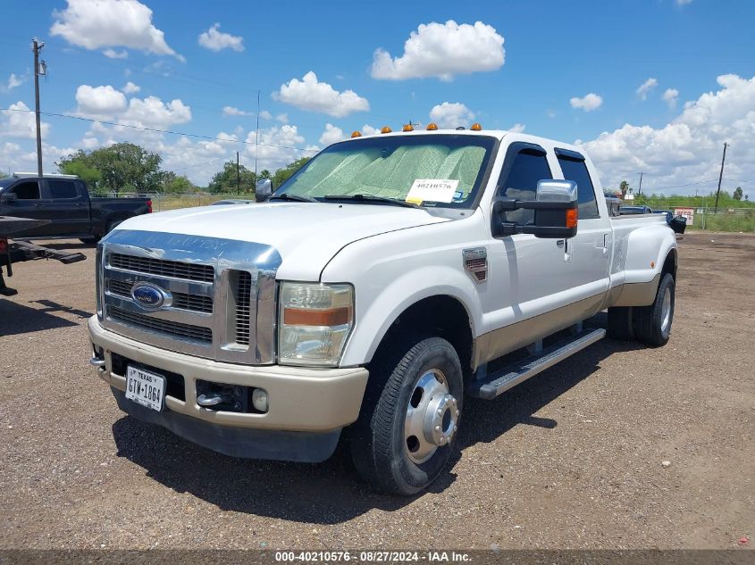 2010 Ford F-350 King Ranch VIN: 1FTWW3DRXAEA92550 Lot: 40210576