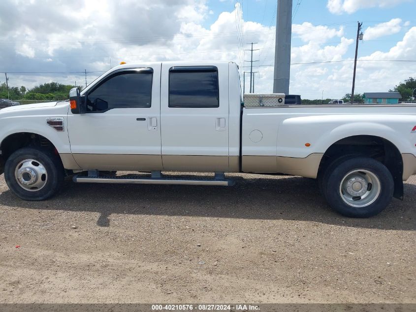 2010 Ford F-350 King Ranch VIN: 1FTWW3DRXAEA92550 Lot: 40210576