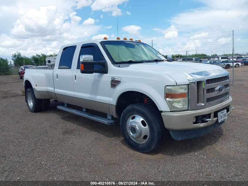 2010 Ford F-350 King Ranch VIN: 1FTWW3DRXAEA92550 Lot: 40210576