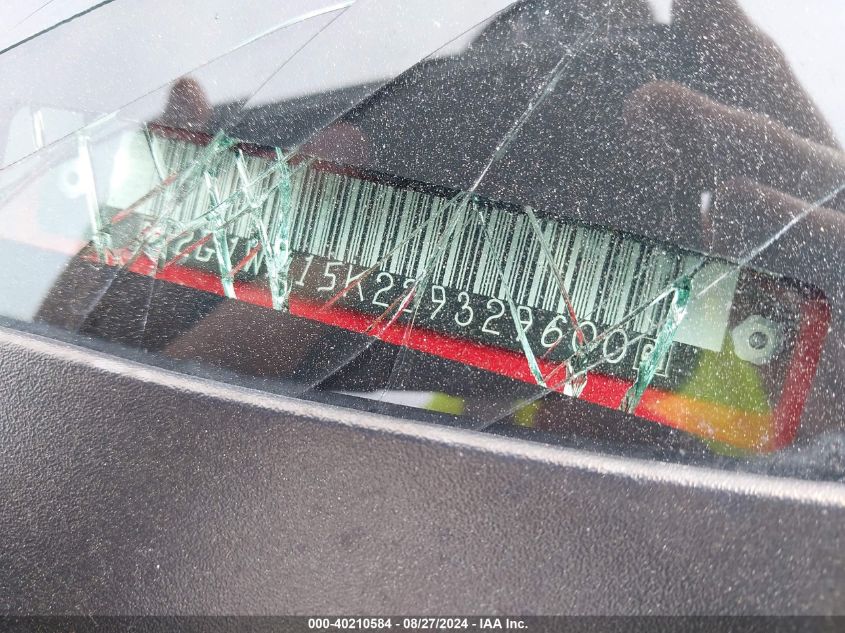 2002 Chevrolet Monte Carlo Ss VIN: 2G1WX15K229329600 Lot: 40210584