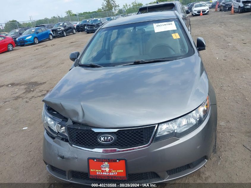 2010 Kia Forte Ex VIN: KNAFU4A23A5110984 Lot: 40210588