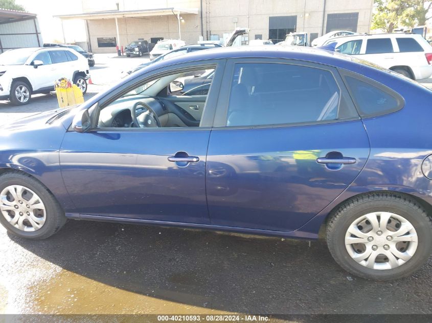 2010 Hyundai Elantra Gls VIN: KMHDU4AD8AU955004 Lot: 40210593