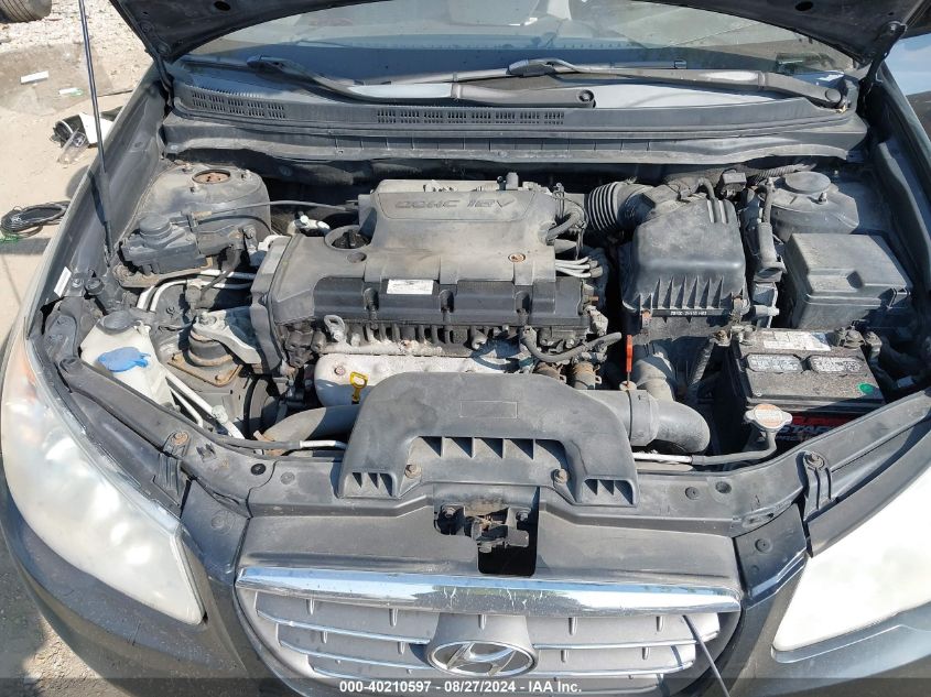 2008 Hyundai Elantra Gls/Se VIN: KMHDU46DX8U511318 Lot: 40210597