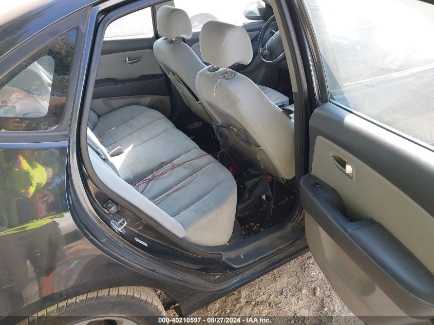 2008 Hyundai Elantra Gls/Se VIN: KMHDU46DX8U511318 Lot: 40210597