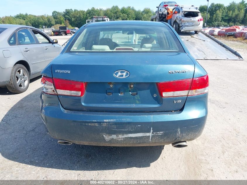 2006 Hyundai Sonata Gls V6/Lx V6 VIN: 5NPEU46F36H028304 Lot: 40210602