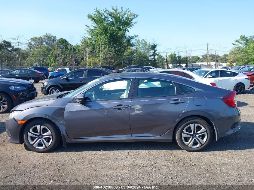 2017 Honda Civic Lx VIN: 19XFC2F5XHE052125 Lot: 40210609