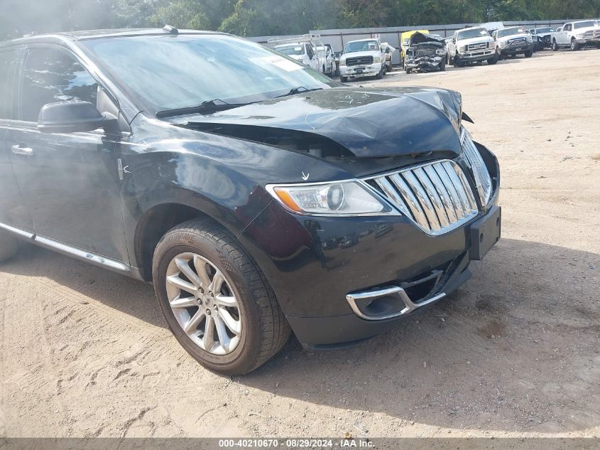 2013 Lincoln Mkx VIN: 2LMDJ6JK7DBL11883 Lot: 40210670