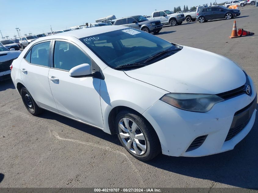 5YFBURHE8GP545302 2016 TOYOTA COROLLA - Image 1