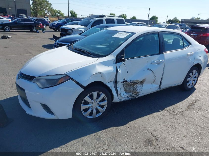 5YFBURHE8GP545302 2016 TOYOTA COROLLA - Image 2