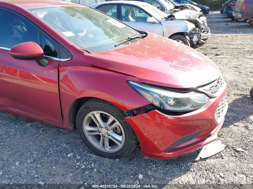 2017 Chevrolet Cruze Lt Auto VIN: 1G1BE5SMXH7204114 Lot: 40210724