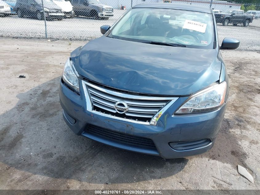 2014 Nissan Sentra Sv VIN: 3N1AB7AP2EY271273 Lot: 40210761