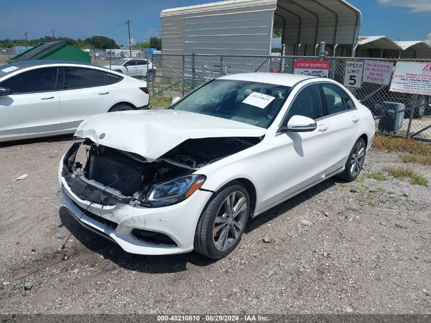 VIN 55SWF4JB1GU178431 2016 Mercedes-Benz C 300, Lux... no.2