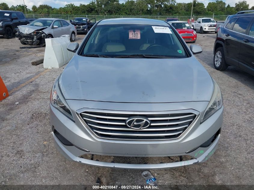 2016 HYUNDAI SONATA SE - 5NPE24AF7GH371129