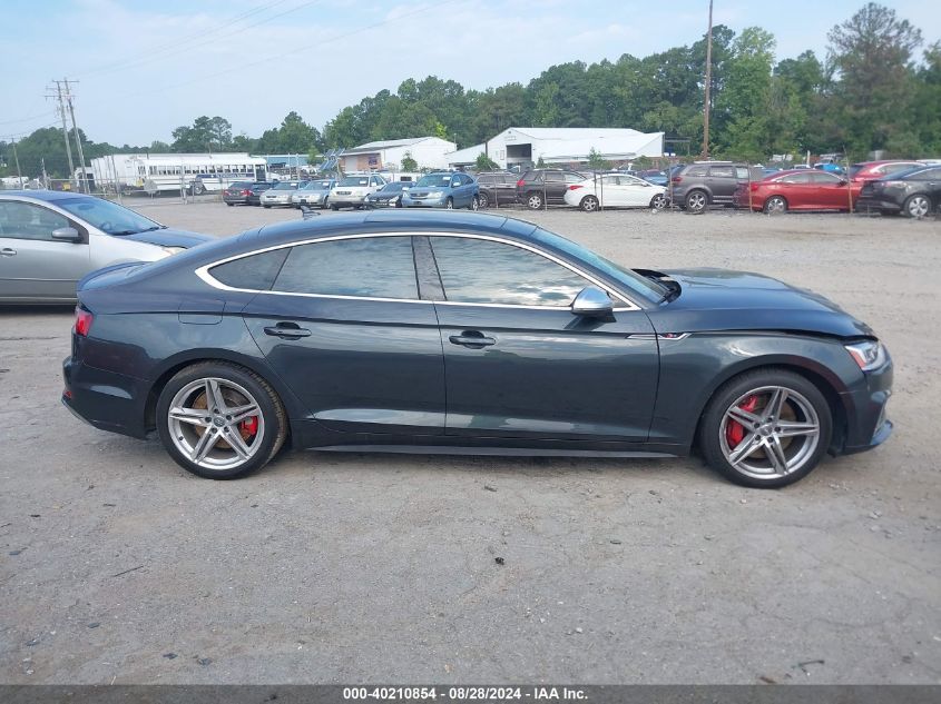 2018 Audi S5 3.0T Premium Plus VIN: WAUB4CF58JA129498 Lot: 40210854