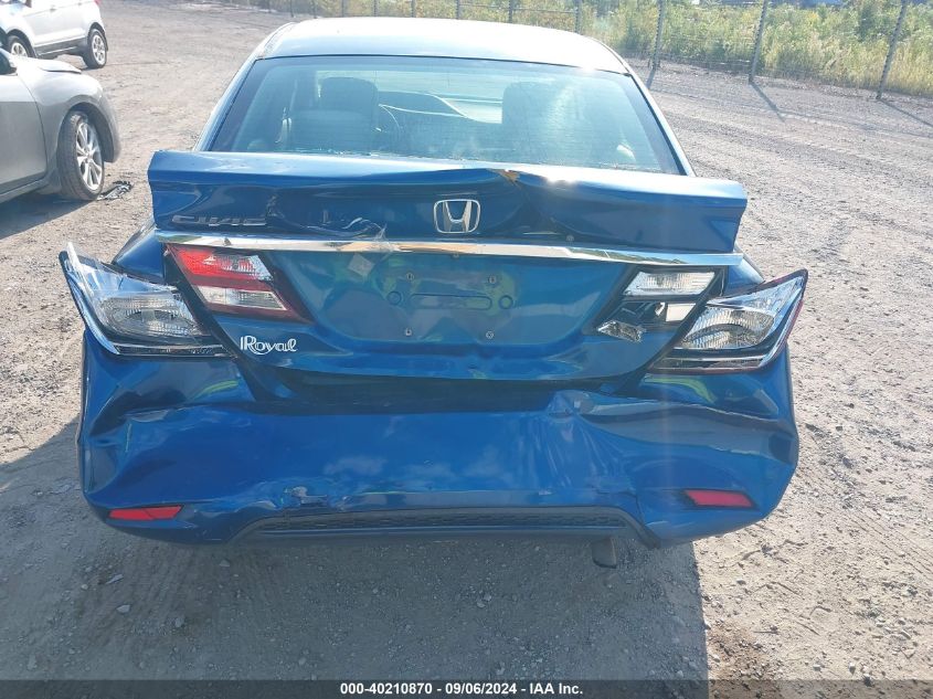 2HGFB2F57DH549619 2013 Honda Civic Sdn Lx