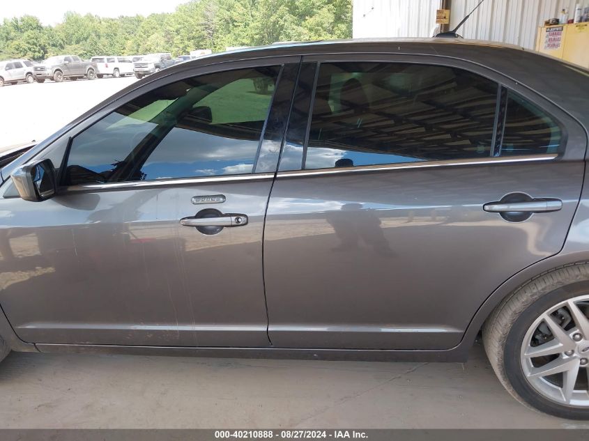 2011 Ford Fusion Sel VIN: 3FAHP0JA2BR333184 Lot: 40210888