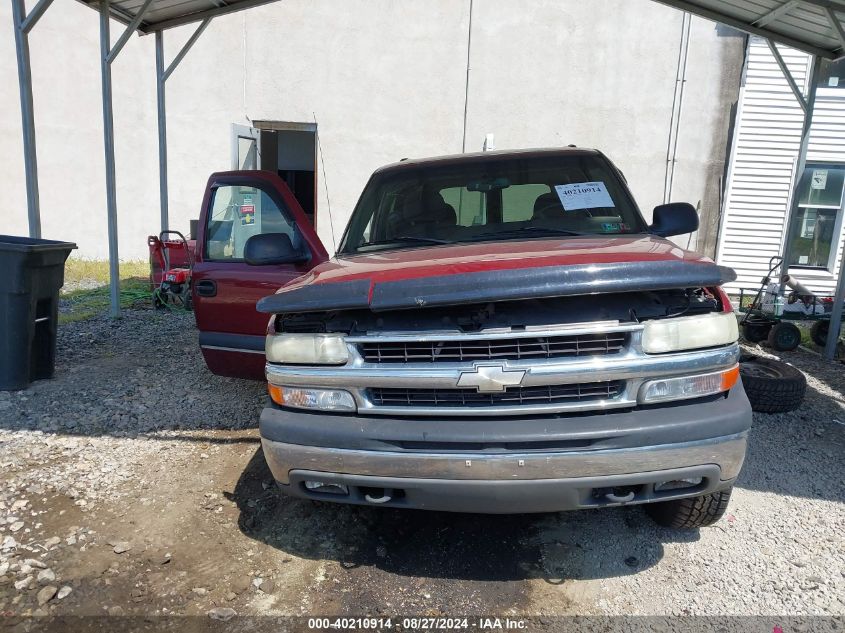 2002 Chevrolet Tahoe Ls VIN: 1GNEK13Z52J235725 Lot: 40210914