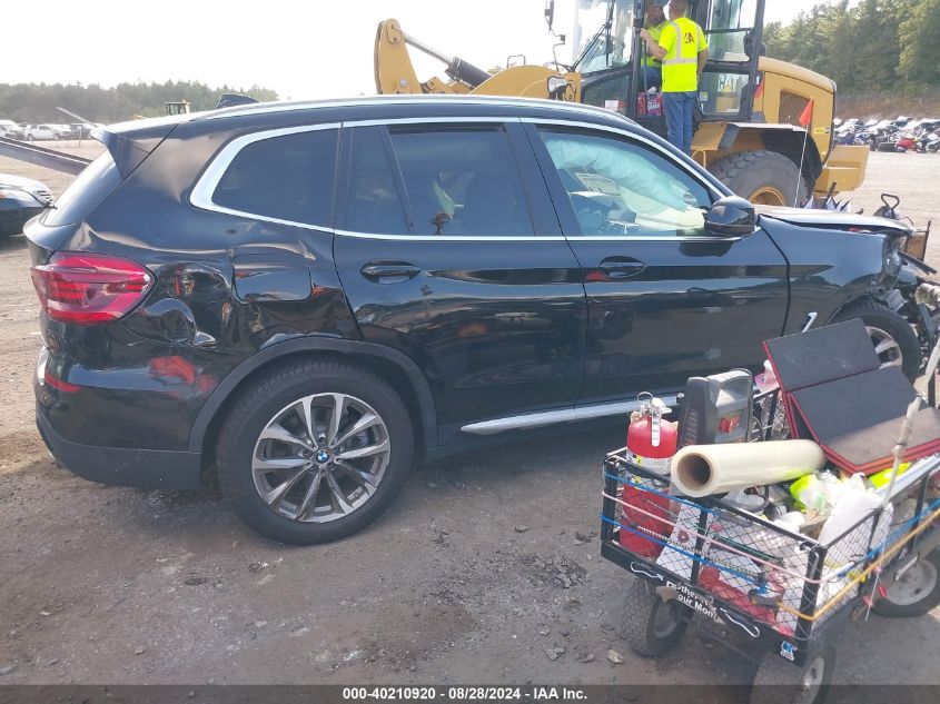 2019 BMW X3 XDRIVE30I - 5UXTR9C59KLP86301