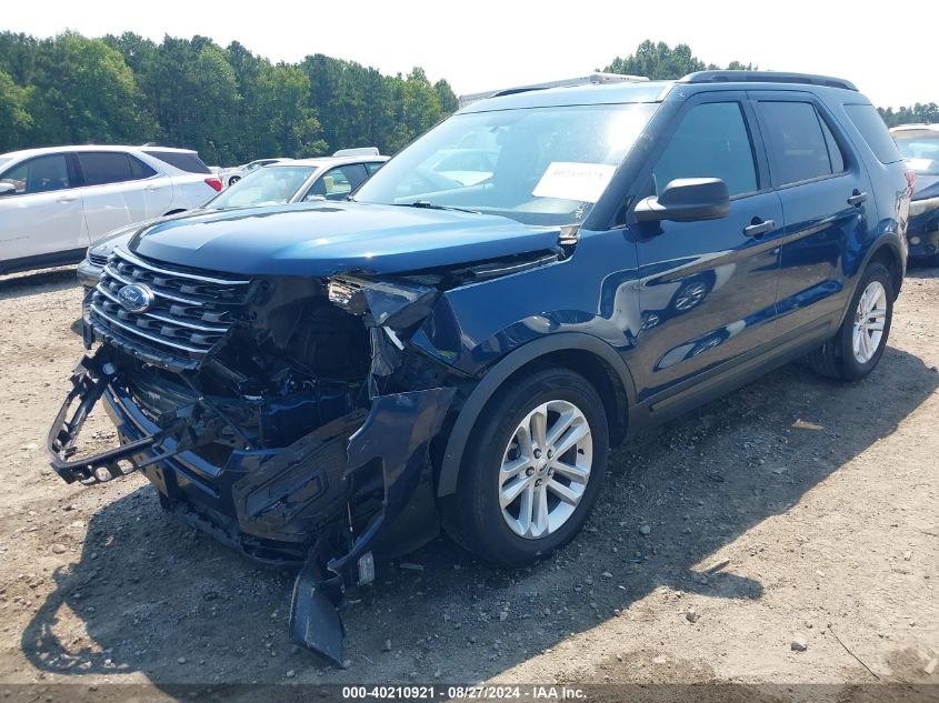 1FM5K7B87HGE22793 2017 FORD EXPLORER - Image 2