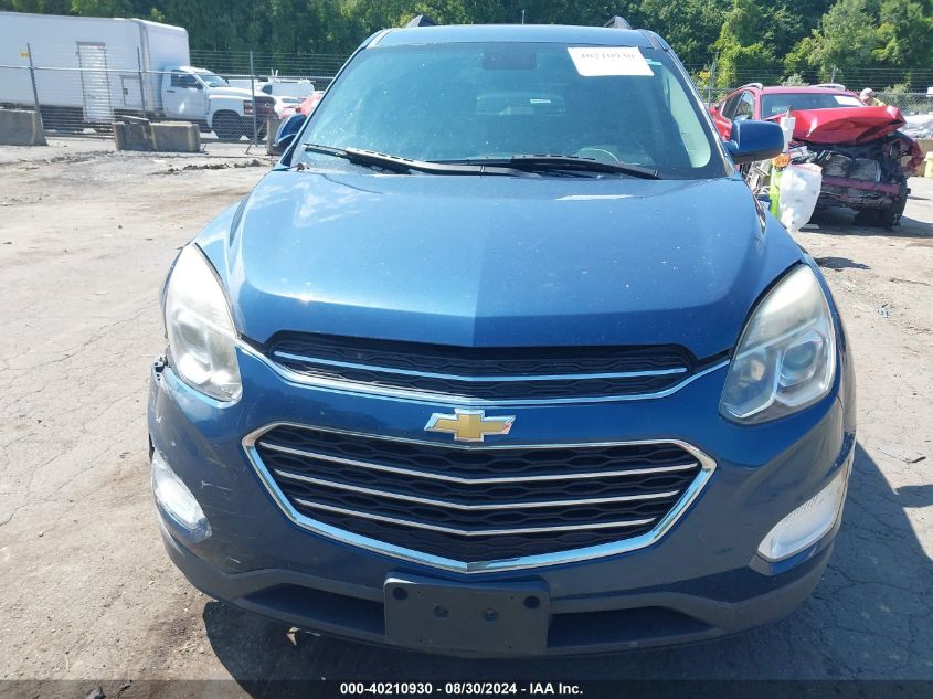 2016 Chevrolet Equinox Lt VIN: 2GNFLFEK5G6191129 Lot: 40210930