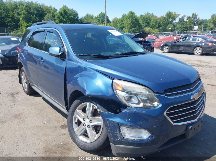 2016 CHEVROLET EQUINOX LT - 2GNFLFEK5G6191129