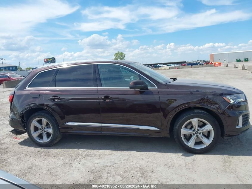 2021 Audi Q7 Premium Plus 45 Tfsi Quattro Tiptronic VIN: WA1LJAF70MD040897 Lot: 40210952