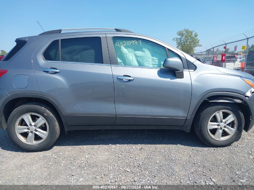 2019 Chevrolet Trax Lt VIN: KL7CJPSB8KB933943 Lot: 40210987