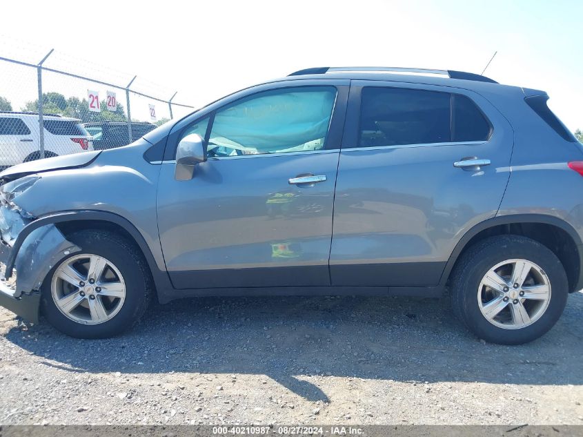 2019 Chevrolet Trax Lt VIN: KL7CJPSB8KB933943 Lot: 40210987