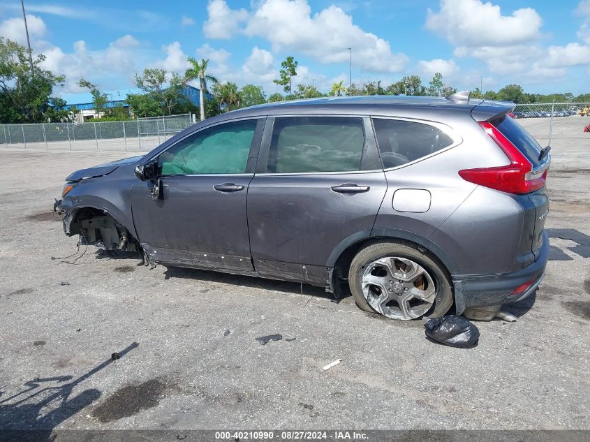 2019 Honda Cr-V Ex VIN: 5J6RW1H59KA007595 Lot: 40210990