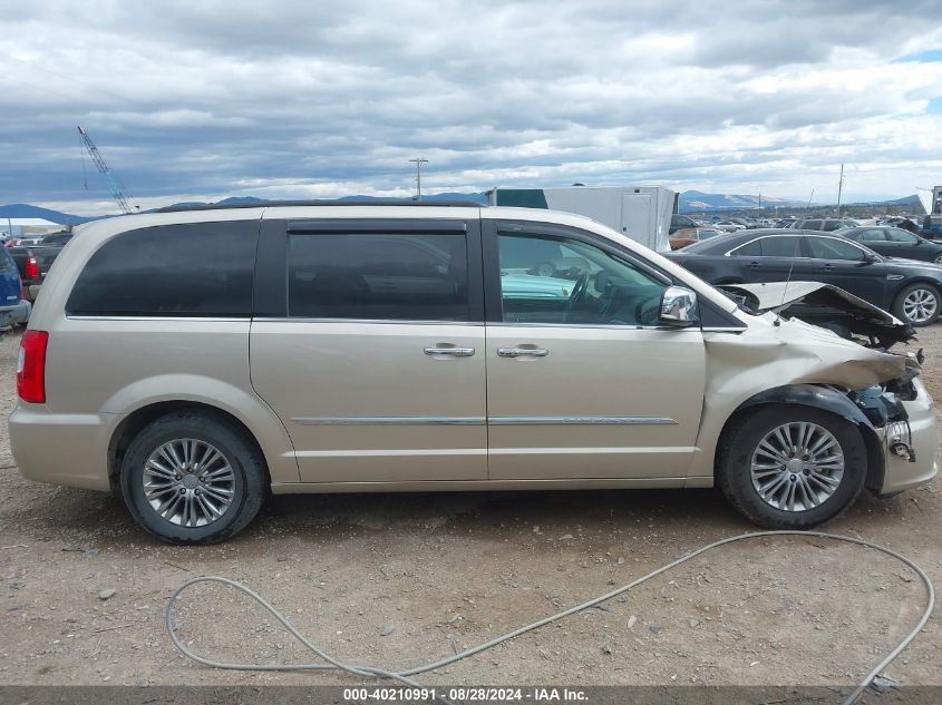 2016 Chrysler Town & Country Touring-L VIN: 2C4RC1CG4GR207701 Lot: 40210991