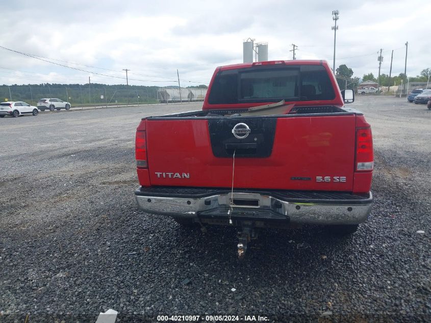 2008 Nissan Titan Se/Xe VIN: 1N6BA07D28N359358 Lot: 40210997