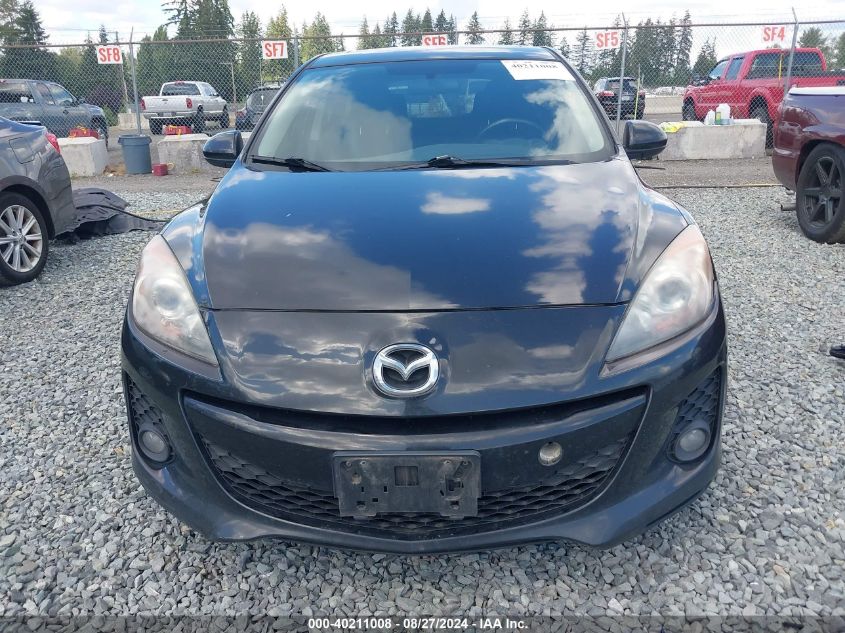 2012 Mazda Mazda3 S Grand Touring VIN: JM1BL1M67C1509750 Lot: 40211008