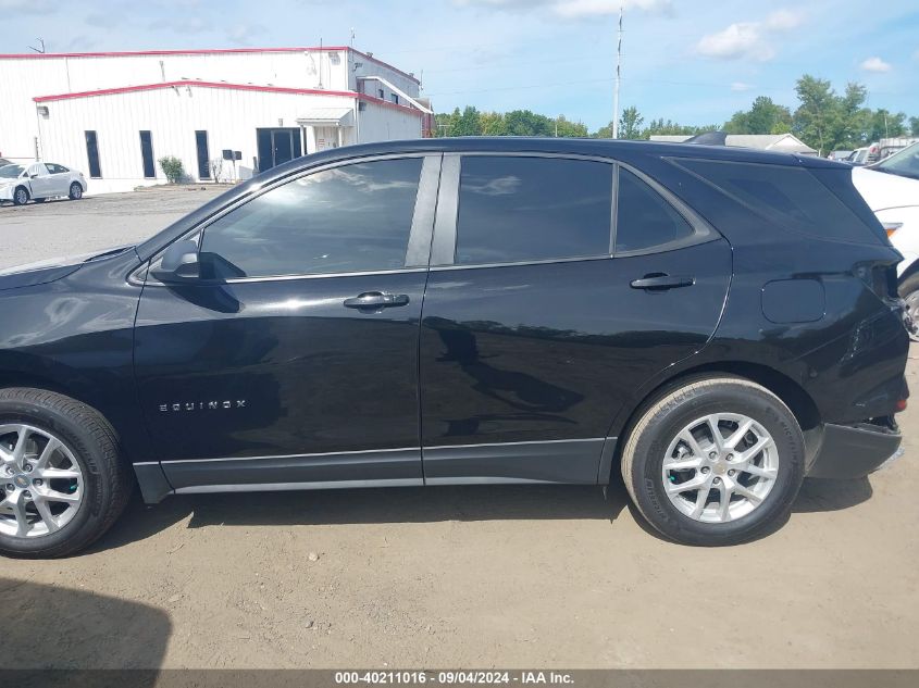 2024 Chevrolet Equinox Fwd Ls VIN: 3GNAXHEGXRL200508 Lot: 40211016