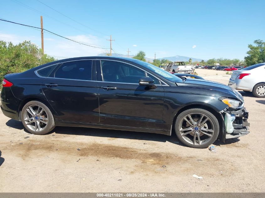 2014 FORD FUSION TITANIUM - 3FA6P0K92ER330172