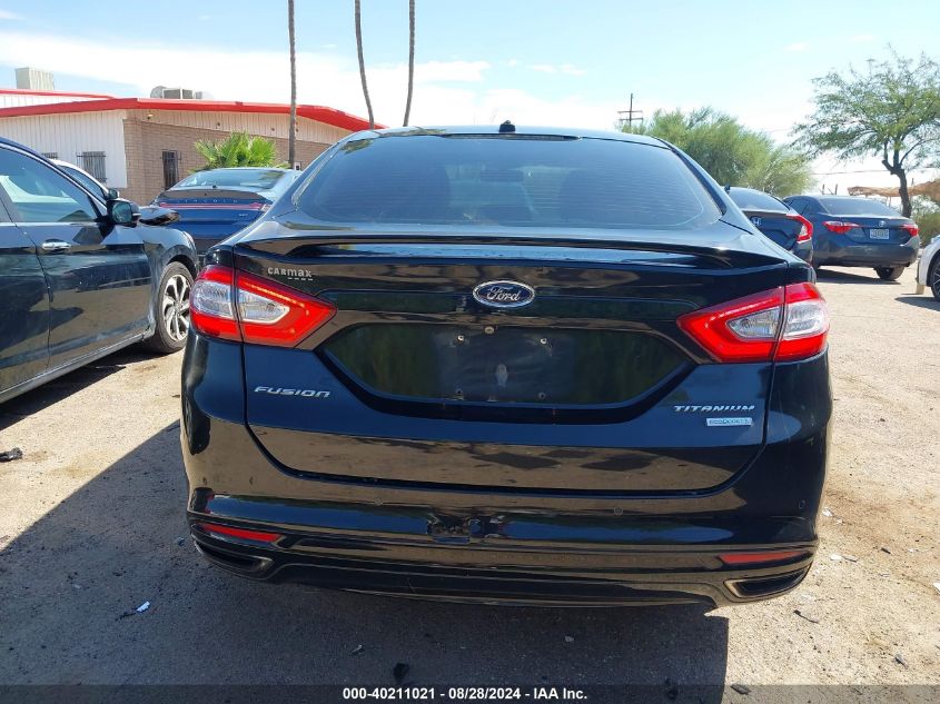 2014 FORD FUSION TITANIUM - 3FA6P0K92ER330172