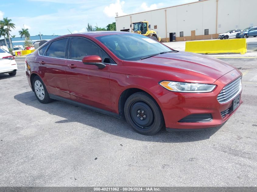 2014 Ford Fusion S VIN: 3FA6P0G79ER366061 Lot: 40211062