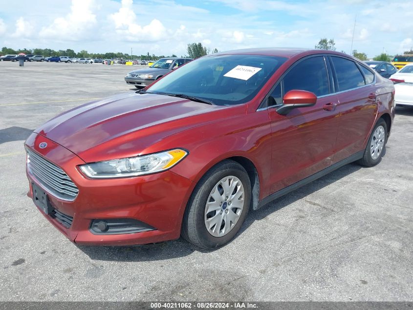 2014 Ford Fusion S VIN: 3FA6P0G79ER366061 Lot: 40211062