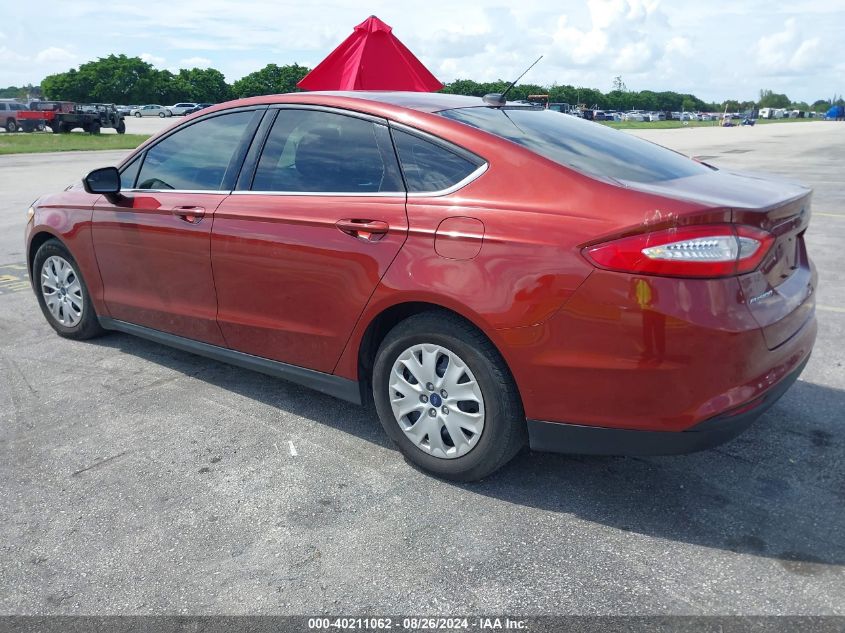 2014 Ford Fusion S VIN: 3FA6P0G79ER366061 Lot: 40211062