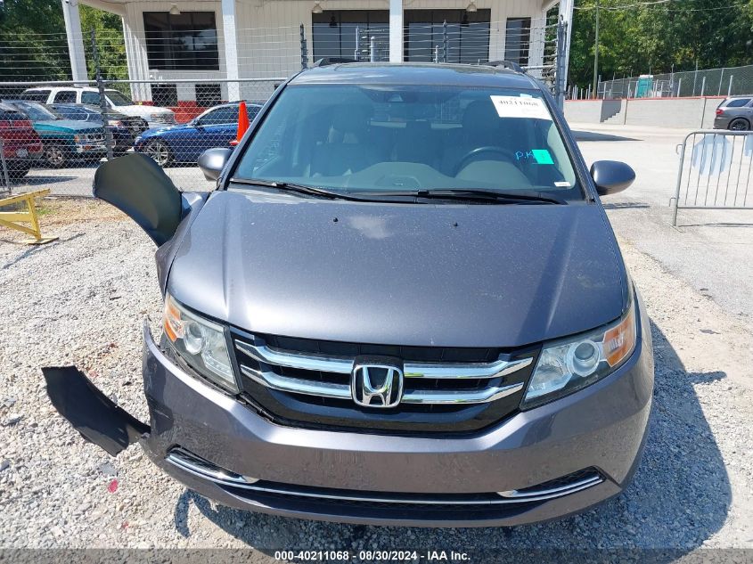 2015 Honda Odyssey Ex-L VIN: 5FNRL5H60FB095805 Lot: 40211068